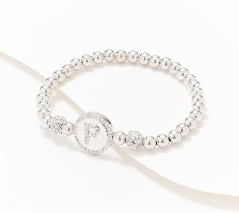 Diamonique x Kathy Levine All Mine Bracelet, Sterling Silver — View 41