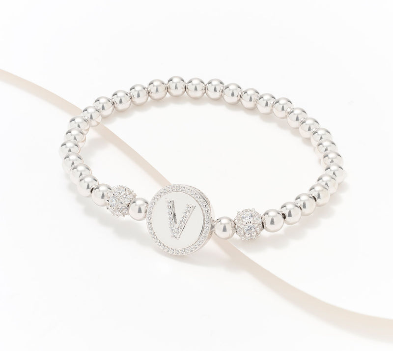Diamonique x Kathy Levine All Mine Bracelet, Sterling Silver — View 45
