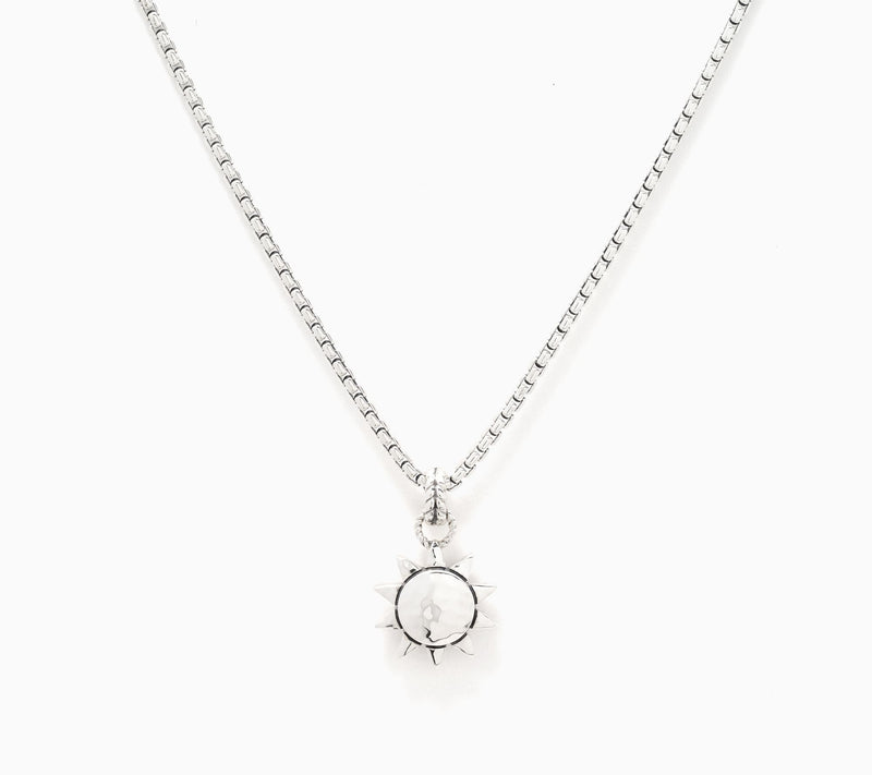 JAI Sterling Silver Baby Box Chain Symbols of Love Necklace, 10.0g — Main view