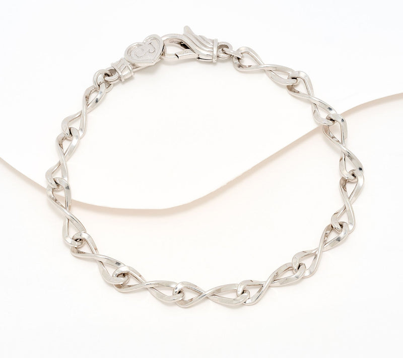 Christian James by Scott Grimes Sterling Iconic Eternity Link Bracelet 7.0g — Main view