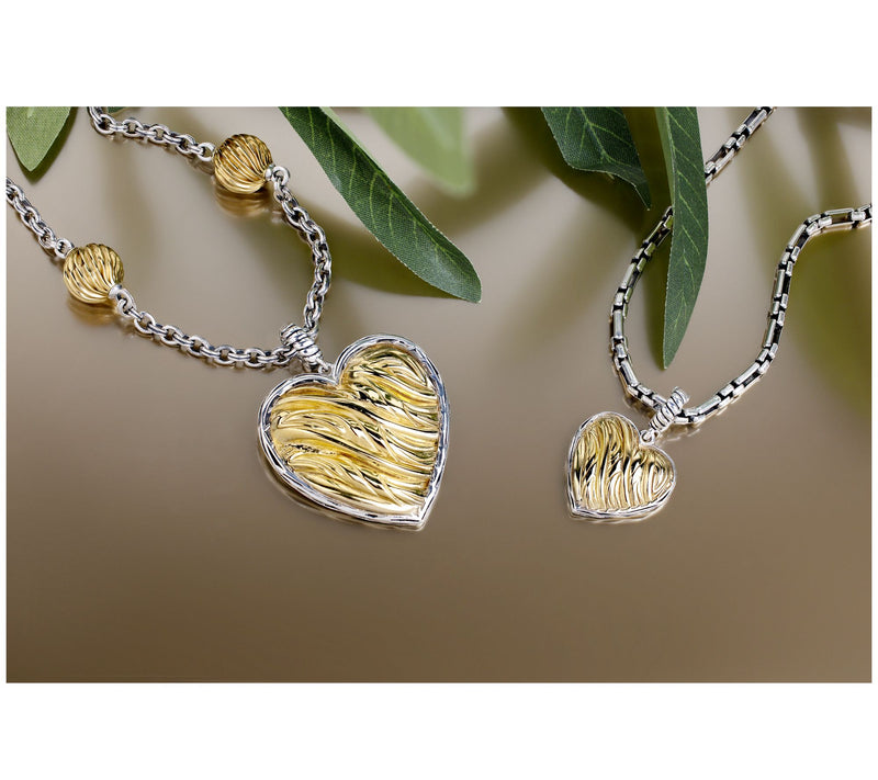 Christian James by Scott Grimes Two-tone 1" Ripple Heart Enhancer 5.6g — View 4