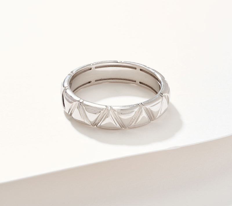 Christian James by Scott Grimes Sterling Silver Life Band Ring — View 2