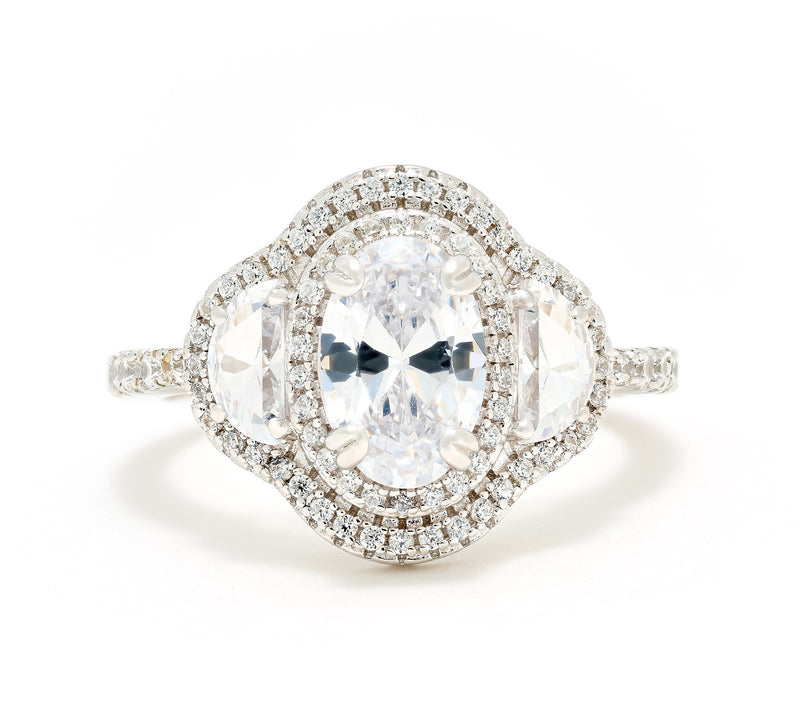 Kathy Hilton x Anna Zuckerman Bella Blush Ring, Sterling Silver — View 7