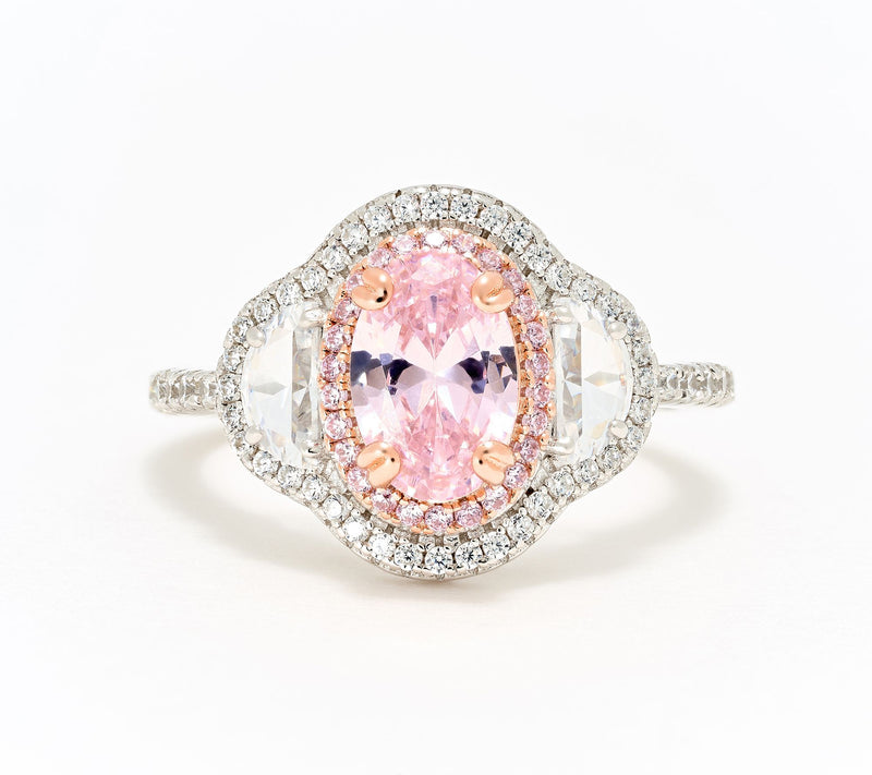 Kathy Hilton x Anna Zuckerman Bella Blush Ring, Sterling Silver — Main view