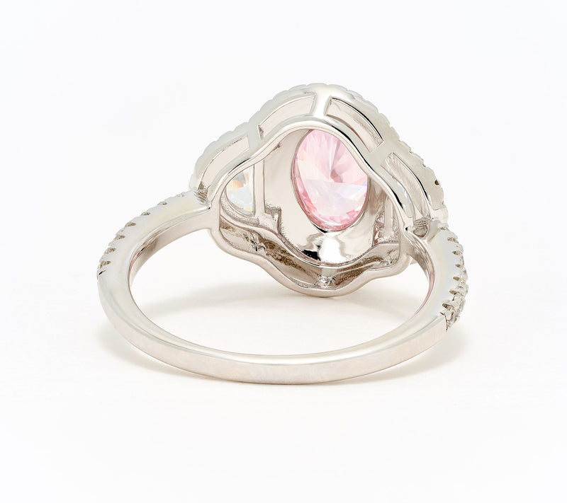 Kathy Hilton x Anna Zuckerman Bella Blush Ring, Sterling Silver — View 2