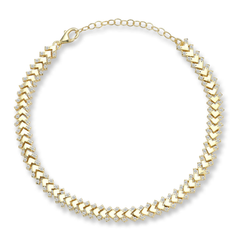 Sterlina Silver Arrow Bracelet, Sterling — View 8