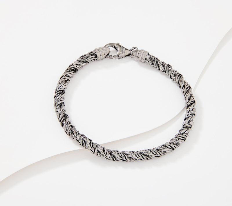 David Markstein Bronze Premier Woven Foxtail Bracelet — View 8