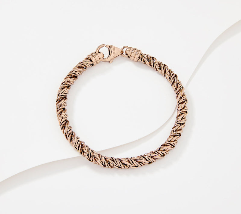 David Markstein Bronze Premier Woven Foxtail Bracelet — View 9