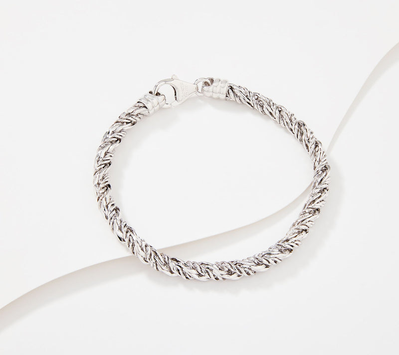 David Markstein Bronze Premier Woven Foxtail Bracelet — View 10