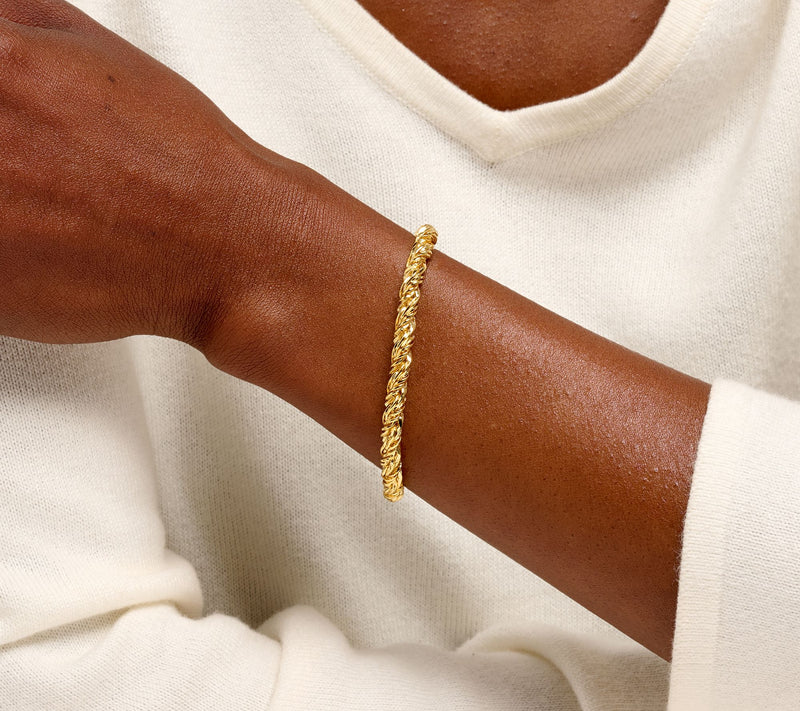 David Markstein Bronze Premier Woven Foxtail Bracelet — View 3