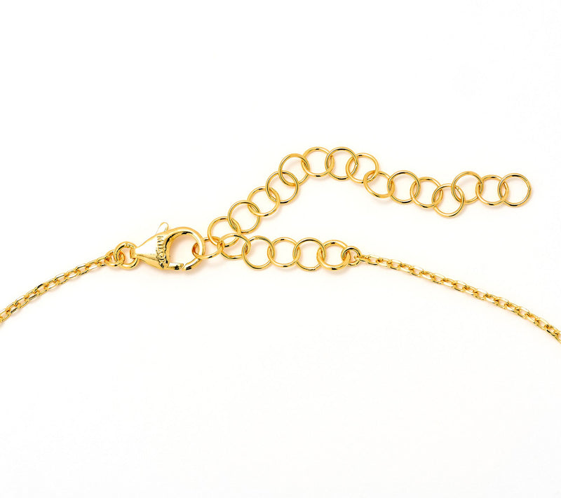 David Markstein Bronze "Two Circles One Love" 17"+3" Necklace — View 3