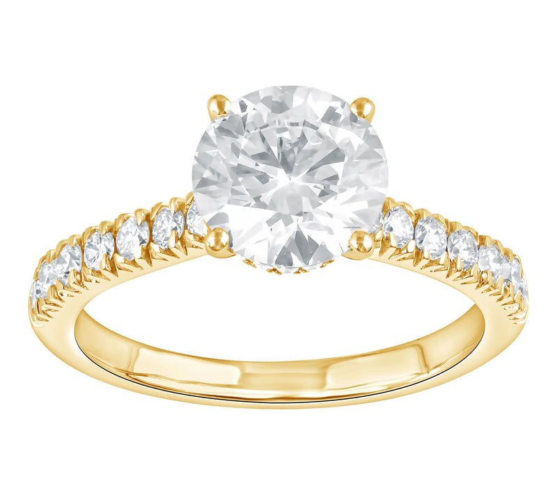 Fire Light 1.95 cttw Lab Grown Diamond Ring, 14K Gold — Main view