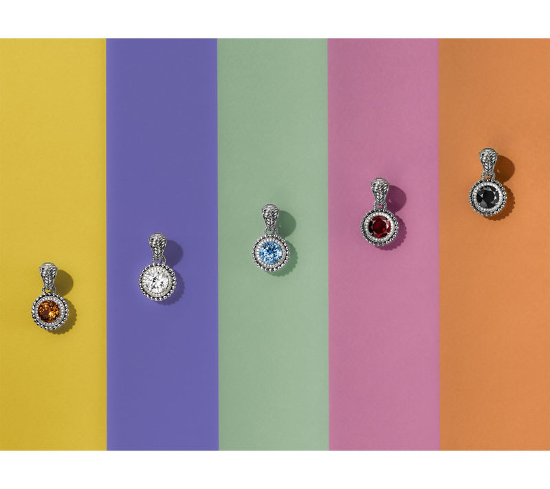 JAI Sterling Silver Gemstone & Diamond Shimmer Bead Enhancer — View 16