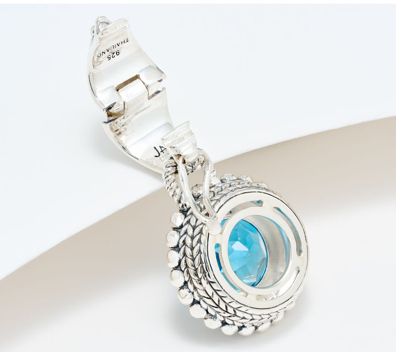JAI Sterling Silver Gemstone & Diamond Shimmer Bead Enhancer — View 10