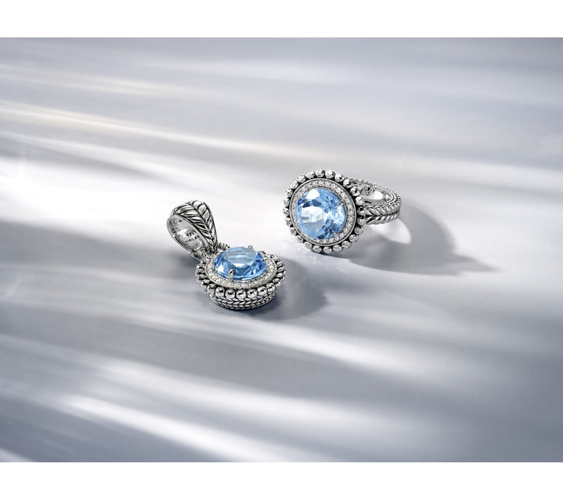 JAI Sterling Silver Gemstone & Diamond Shimmer Bead Enhancer — View 11