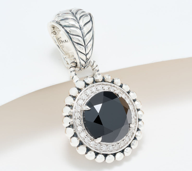 JAI Sterling Silver Gemstone & Diamond Shimmer Bead Enhancer — View 3