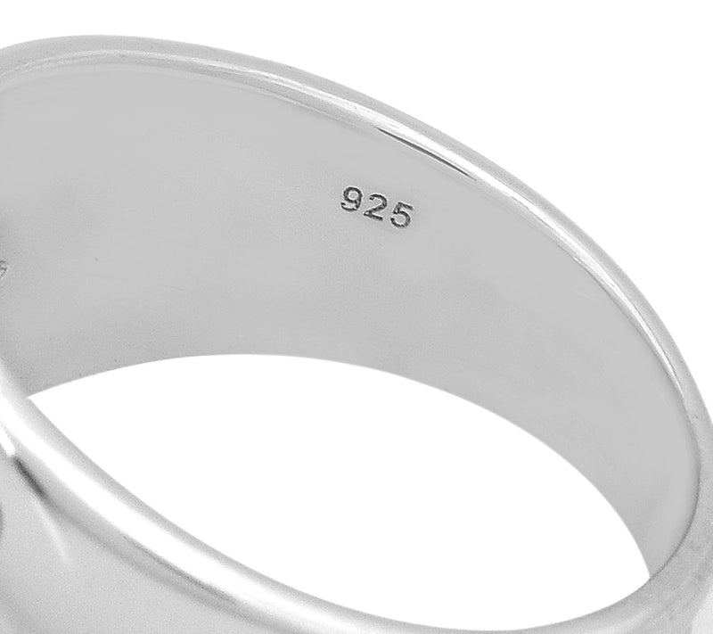 Affinity Gems Moonstone Solitaire Ring,  Sterling Silver — View 6