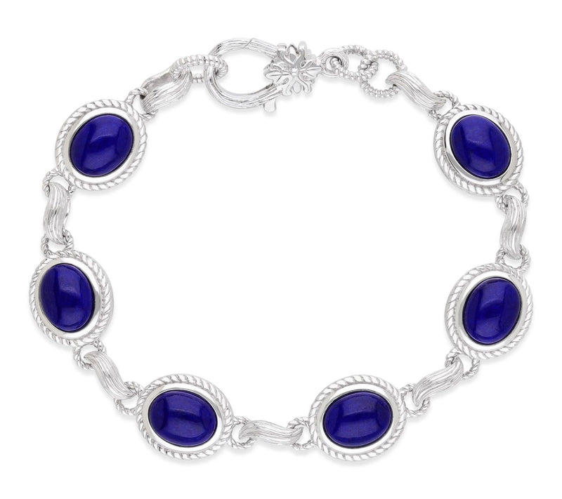 Ariva Sterling Silver Gemstone Arden Bracelet — View 3