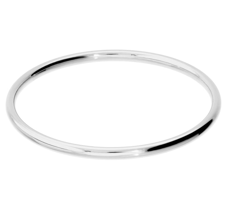 BellaOro Oval Slip-On Bangle, 14K Gold Over Resin — View 6