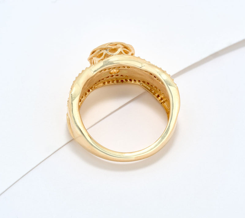 XO TACORI Lab Grown Diamond 1.00 cttw Center Stone Ring, 14K — View 3