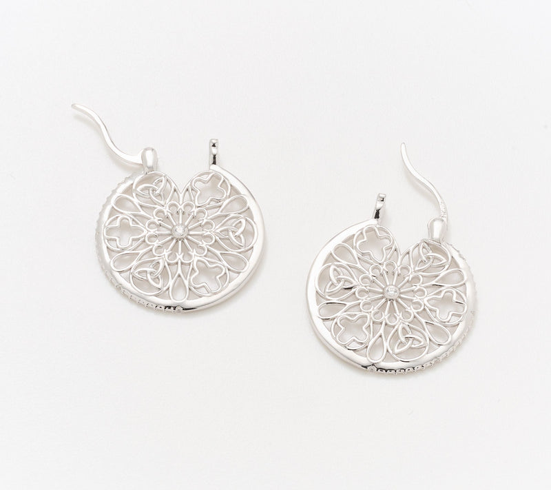 Solvar Sterling Silver Church Window Earrings — Main view