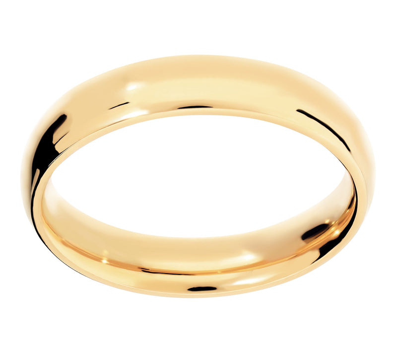 Steel By Design 4mm Wedding Band Ring — View 10