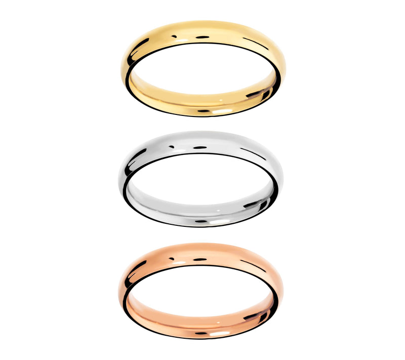 Steel By Design 3mm Set of 3 Band Rings — Main view