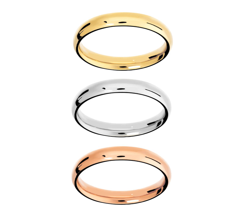 Steel By Design 3mm Set of 3 Band Rings — View 11