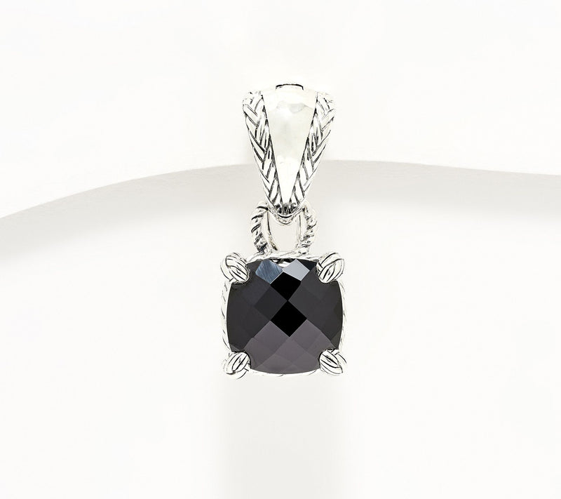 JAI Sterling Silver Legacy Woven Gemstone Enhancer — View 16