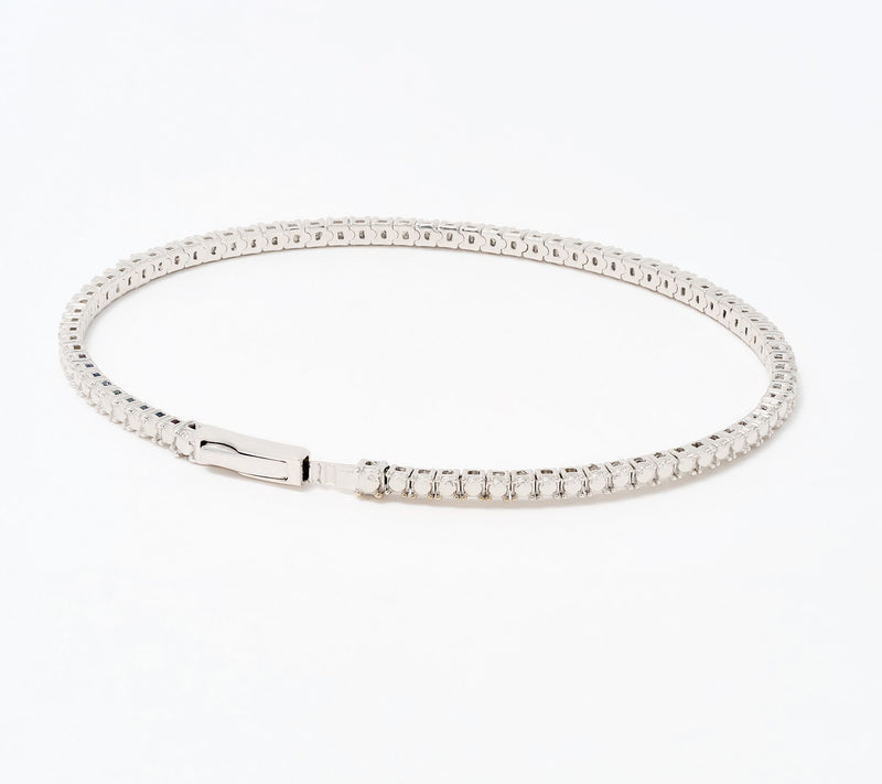 Fire Light Lab Grown Diamond 1.00 cttw Flex Bangle, 14K — View 2