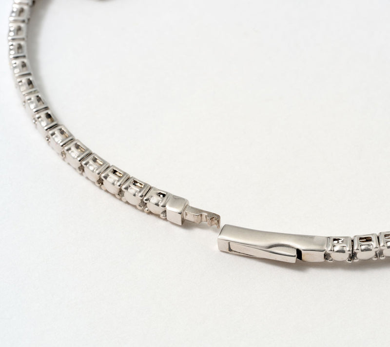 Fire Light Lab Grown Diamond 3.00 cttw Flex Bangle, 14K — View 2