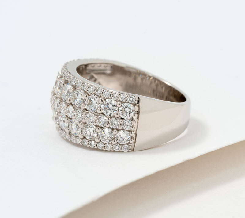 Fire Light Lab Grown Diamond 2.50 cttw Holiday Ring, 14K Gold — View 2