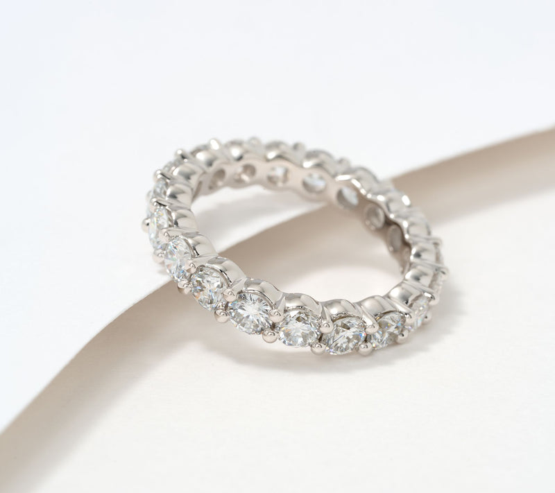 Fire Light Lab Grown Diamond 3.00 cttw Eternity Band Ring, 14k — View 6
