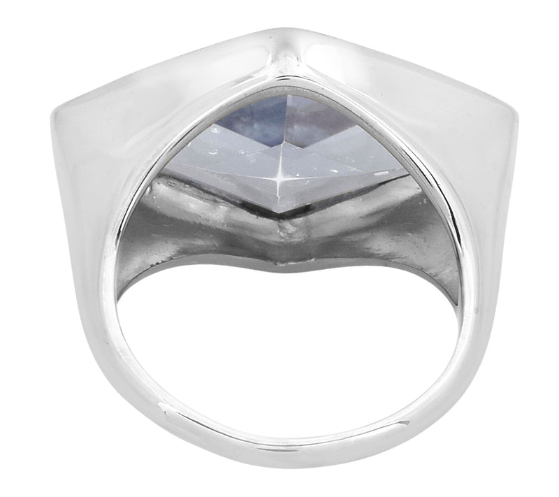 Affinity Gems Coated Quartz Cocktail Ring, Sterling Silver — View 3