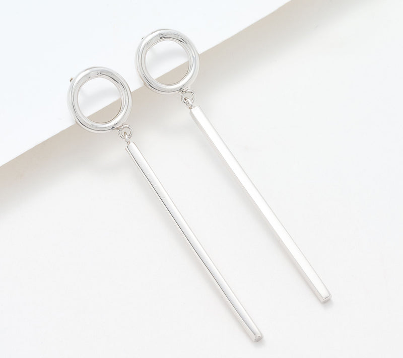 David Markstein Bronze Bar Dangle Earring — View 14