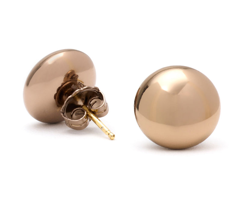 David Markstein Bronze Nuovo Bead Stud Earrings — View 7