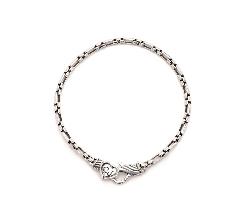 Christian James by Scott Grimes Sterling 3mm 3x1 Luciano Bracelet 6.50g — Main view