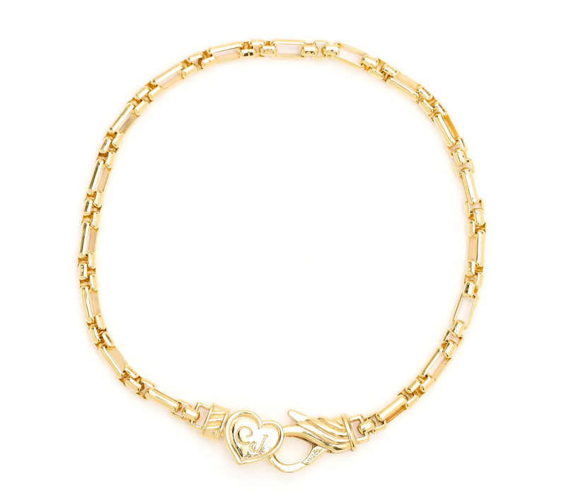 Christian James by Scott Grimes 14K Clad 3mm 3x1 Luciano Bracelet, 6.50g — Main view