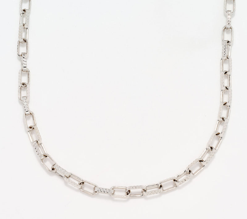 David Markstein Bronze Premiere Luxe Paper Clip Necklace, 18" — View 16