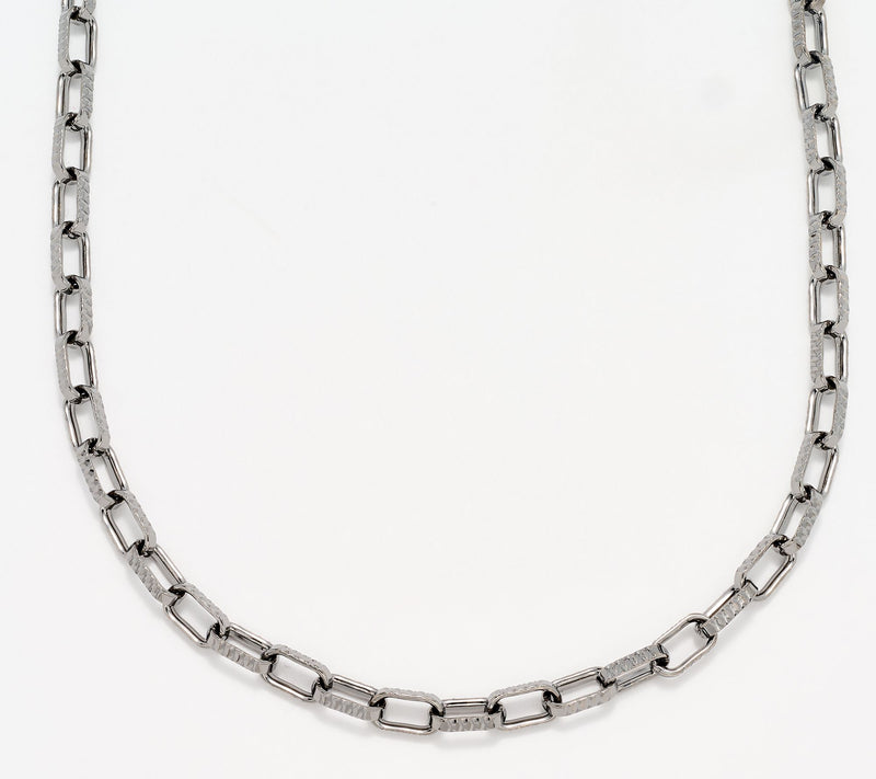 David Markstein Bronze Premiere Luxe Paper Clip Necklace, 20" — View 13