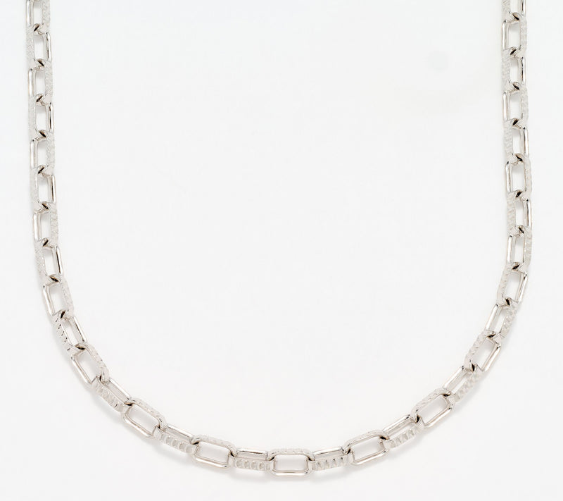 David Markstein Bronze Premiere Luxe Paper Clip Necklace, 20" — View 16