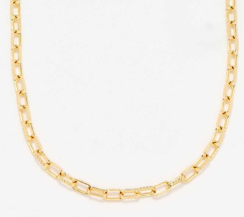 David Markstein Bronze Premiere Luxe Paper Clip Necklace, 20" — View 17