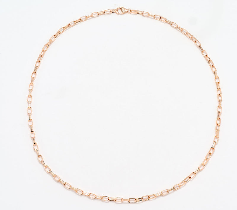 David Markstein Bronze Premiere Luxe Paper Clip Necklace, 22" — View 2