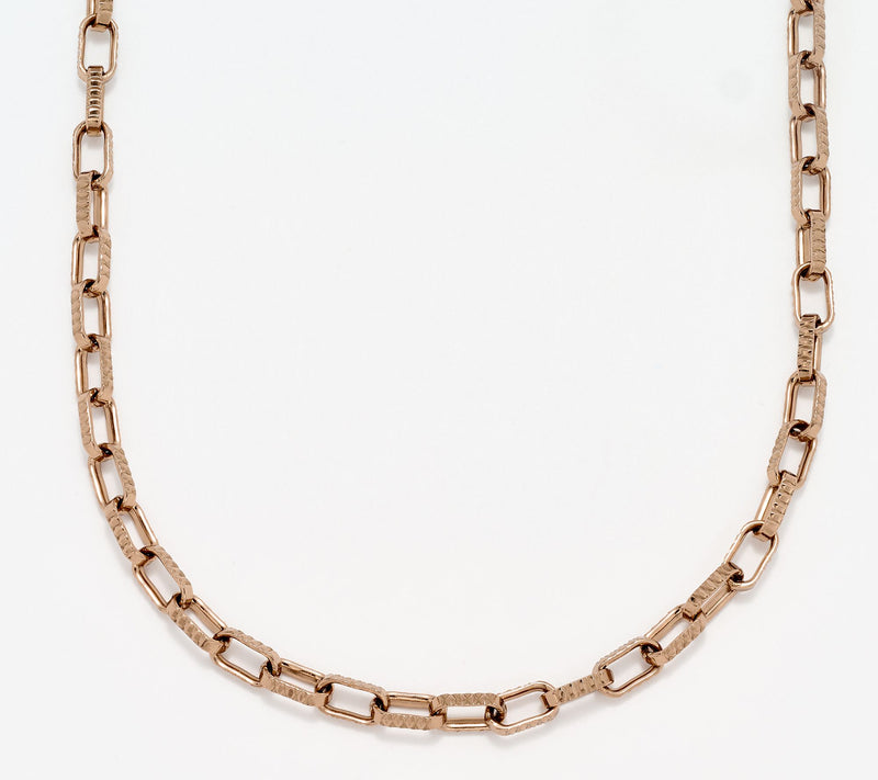 David Markstein Bronze Premiere Luxe Paper Clip Necklace, 22" — View 14