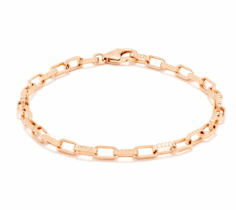 David Markstein Bronze Premiere Luxe Paper Clip Bracelet — View 15