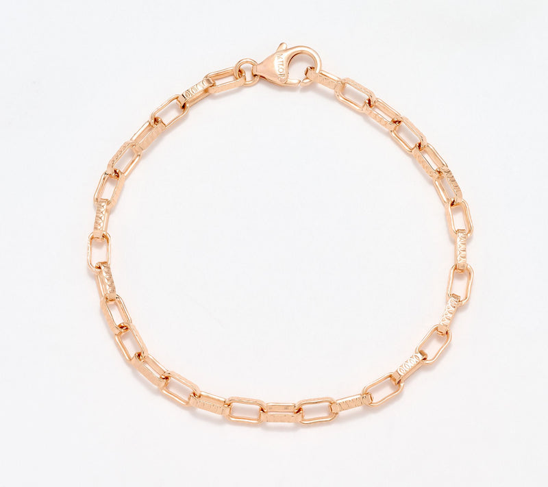 David Markstein Bronze Premiere Luxe Paper Clip Bracelet — View 2