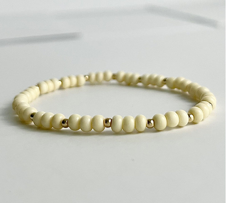 MaeMarie Wraps Butter Bubble Slip On Bracelet,14K Gold — Main view