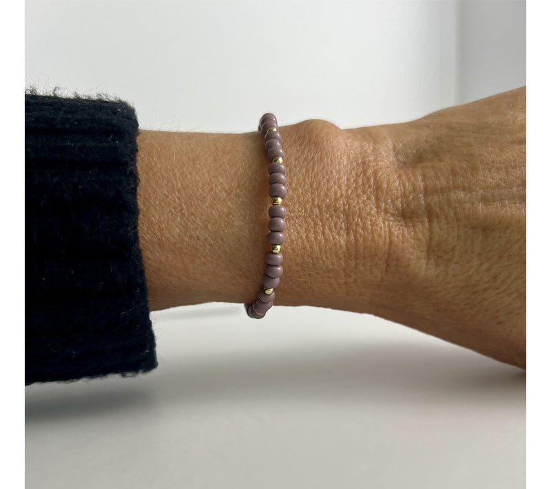 MaeMarie Wraps Harmony Bubble Slip On Bracelet,14K Gold — View 2