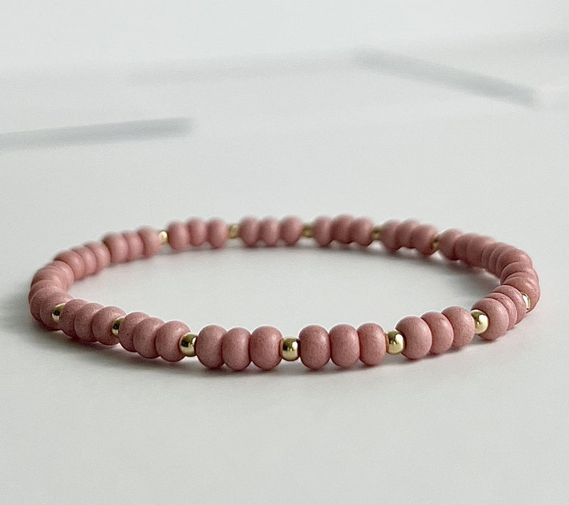 MaeMarie Wraps Sugar Bubble Slip On Bracelet, 14K Gold — Main view