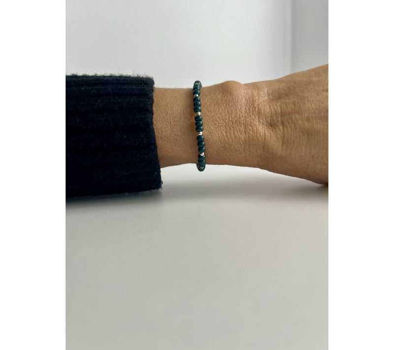 MaeMarie Wraps Meadow Bubble Slip On Bracelet,Sterling — View 2